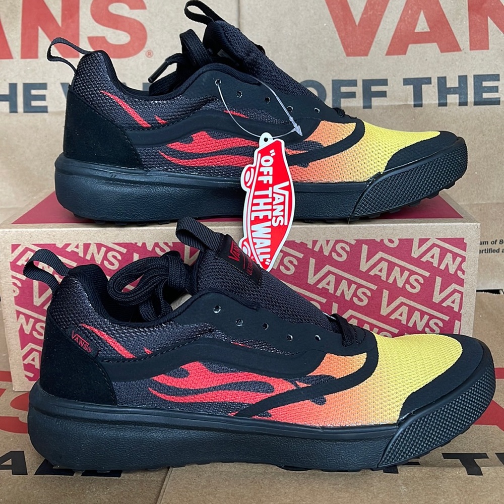 Vans Ultrarange Rapidw Flame Black sneakers WMNS - Picture 1 of 16